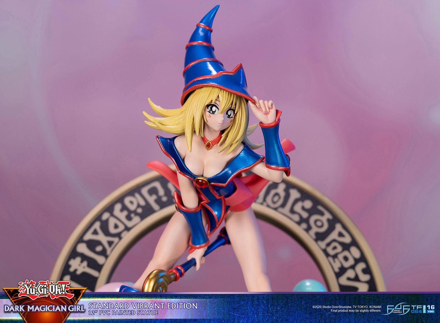 Descubre el apasionante mundo de Estatua Dark Magician Girl Vibrant Edition.