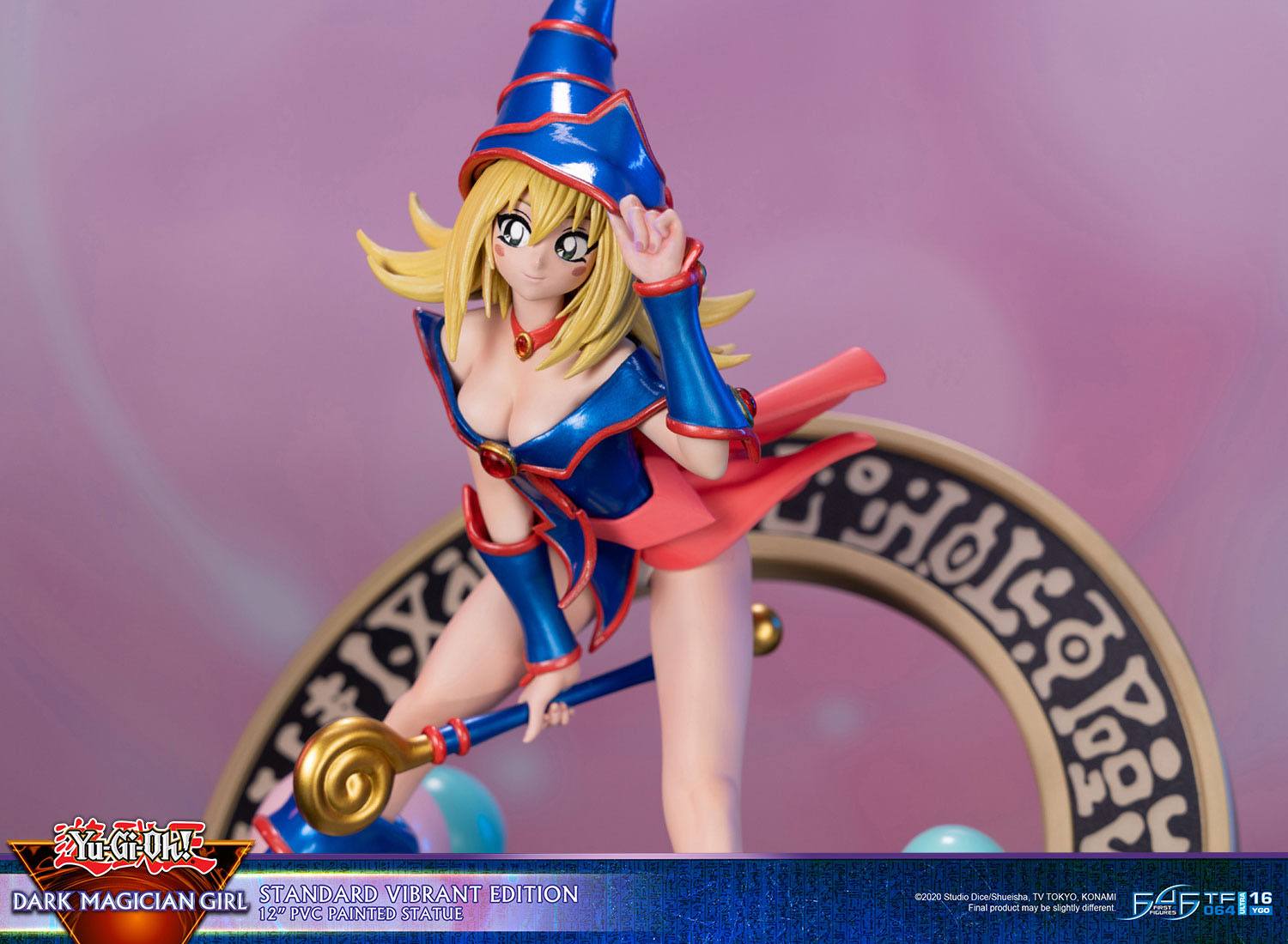 Descubre el apasionante mundo de Estatua Dark Magician Girl Vibrant Edition.
