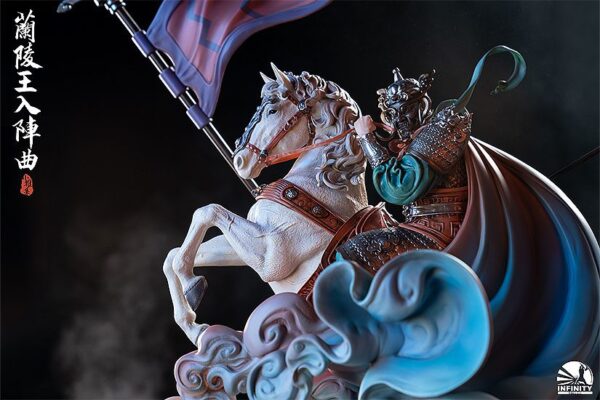 Descubre el apasionante mundo de Estatua Prince Lanling in Battle.