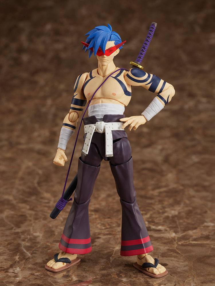 Descubre el apasionante mundo de Figura Gurren Lagann BUZZmod Kamina.