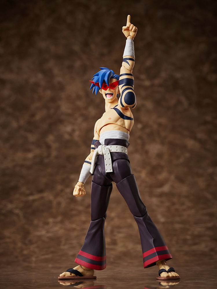 Descubre el apasionante mundo de Figura Gurren Lagann BUZZmod Kamina.