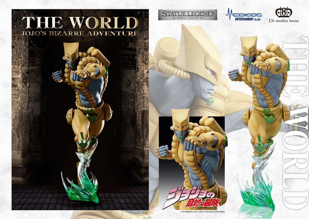 Descubre el apasionante mundo de Figura JoJos Super Action Legend The World.