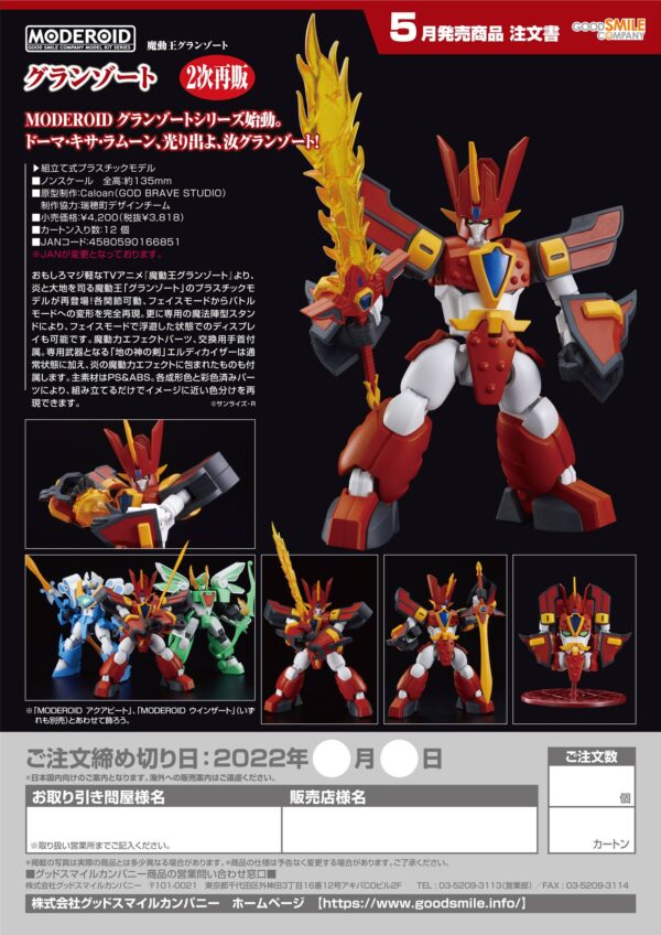 Descubre el apasionante mundo de Maqueta Plastic Model Kit Moderoid Granzort.