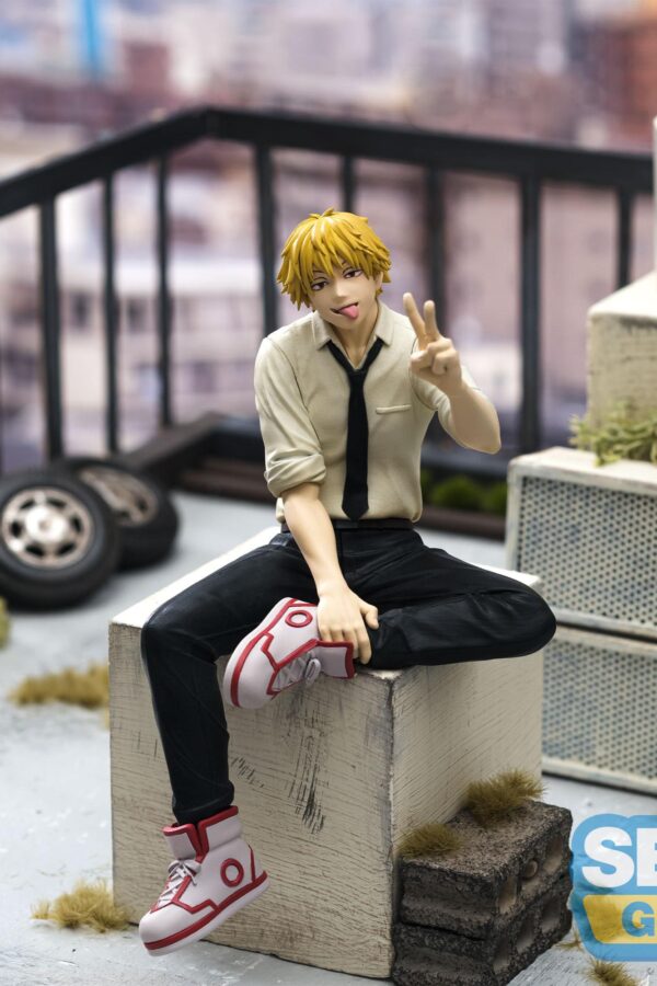 Estatua Chainsaw Man PM Perching Denji