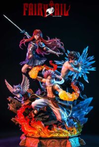Descubre el apasionante mundo de Estatua Fairy Tail Natsu Gray Erza Happy.