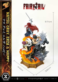 Descubre el apasionante mundo de Estatua Fairy Tail Natsu Gray Erza Happy.