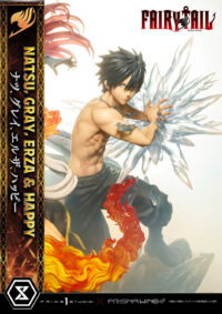 Descubre el apasionante mundo de Estatua Fairy Tail Natsu Gray Erza Happy.