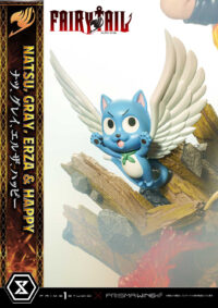 Descubre el apasionante mundo de Estatua Fairy Tail Natsu Gray Erza Happy.