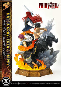 Descubre el apasionante mundo de Estatua Fairy Tail Natsu Gray Erza Happy.