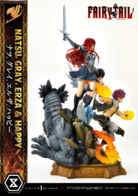 Descubre el apasionante mundo de Estatua Fairy Tail Natsu Gray Erza Happy.