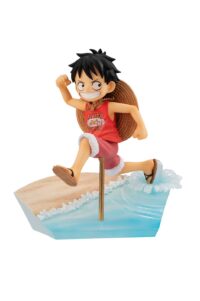 Descubre el apasionante mundo de Estatua GEM Monkey D Luffy Run.