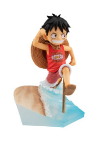 Descubre el apasionante mundo de Estatua GEM Monkey D Luffy Run.