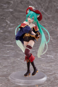 Descubre el apasionante mundo de Estatua Hatsune Miku Puss in Boots.