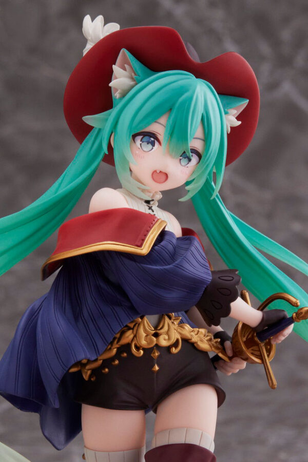 Descubre el apasionante mundo de Estatua Hatsune Miku Puss in Boots.