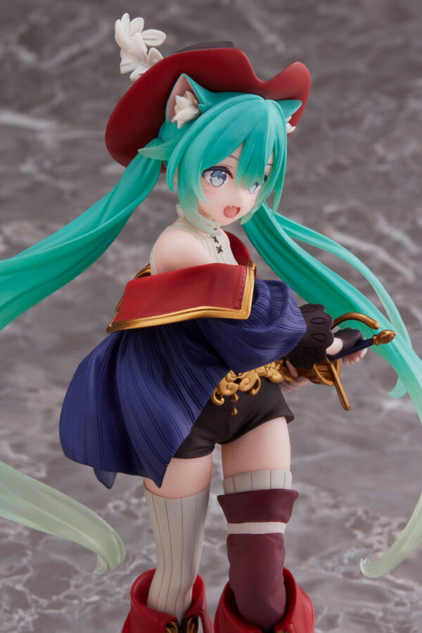 Descubre el apasionante mundo de Estatua Hatsune Miku Puss in Boots.
