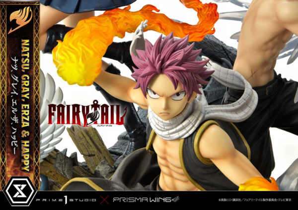 Descubre el apasionante mundo de Estatua Natsu Gray Erza Happy Bonus Deluxe.