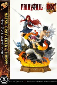 Descubre el apasionante mundo de Estatua Natsu Gray Erza Happy Deluxe.