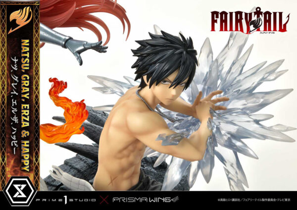 Descubre el apasionante mundo de Estatua Natsu Gray Erza Happy Deluxe.