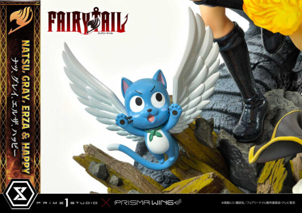 Descubre el apasionante mundo de Estatua Natsu Gray Erza Happy Deluxe.