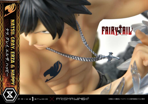 Descubre el apasionante mundo de Estatua Natsu Gray Erza Happy Deluxe.