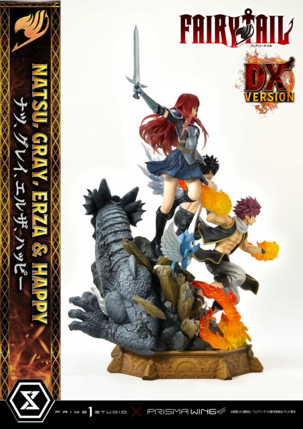 Descubre el apasionante mundo de Estatua Natsu Gray Erza Happy Deluxe.