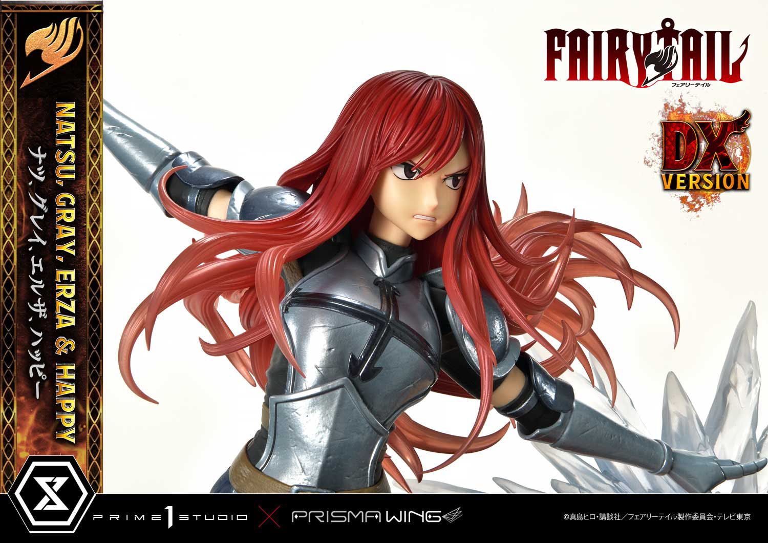 Descubre el apasionante mundo de Estatua Natsu Gray Erza Happy Deluxe.