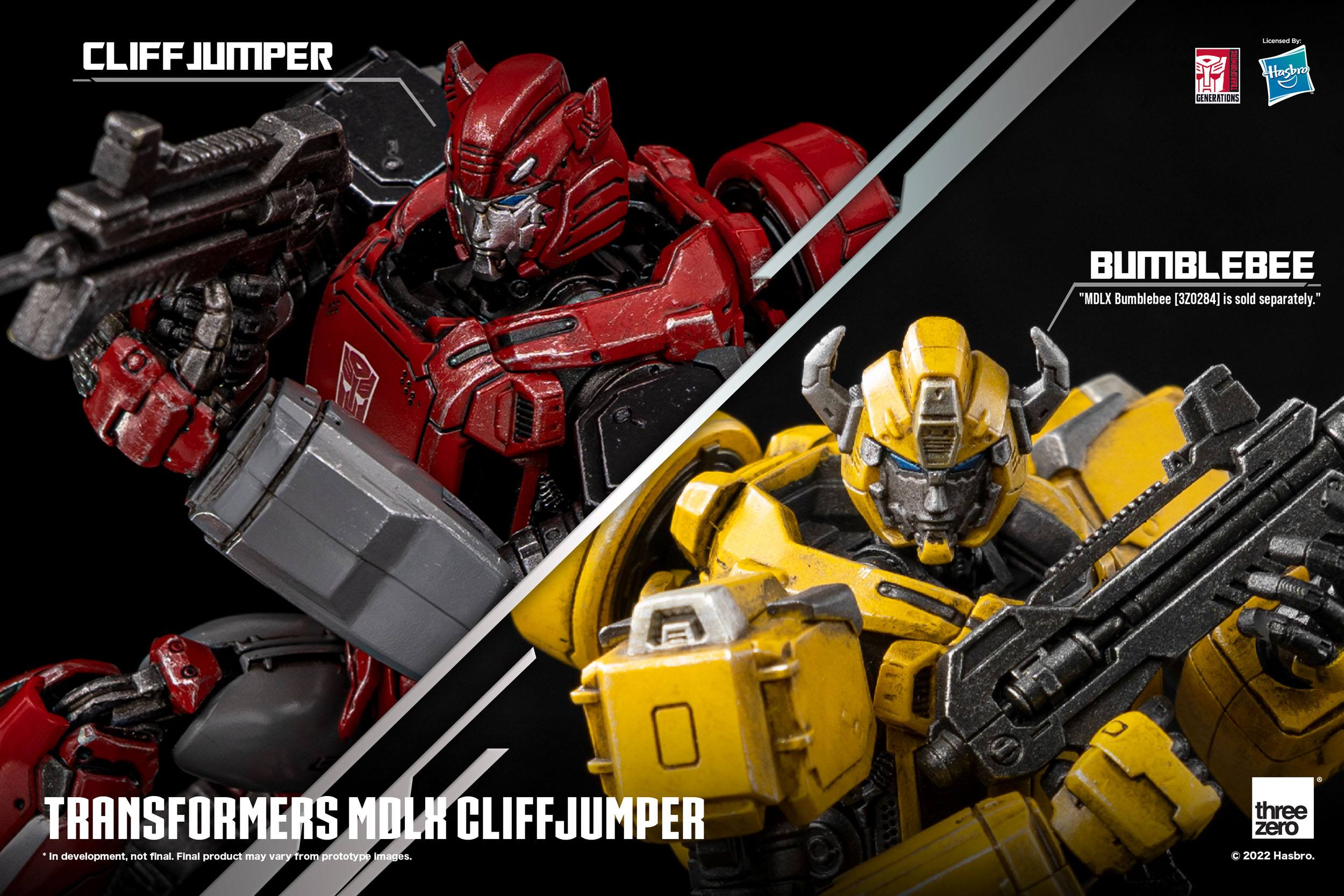 Figura MDLX Transformers Cliffjumper