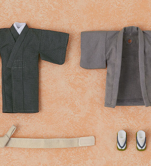 Descubre el apasionante mundo de Accesorios Outfit Set Kimono Boy Gray.