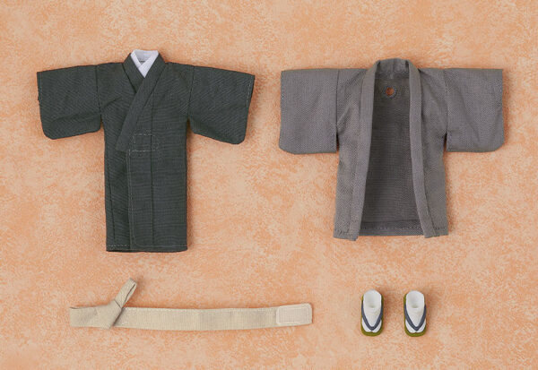 Descubre el apasionante mundo de Accesorios Outfit Set Kimono Boy Gray.