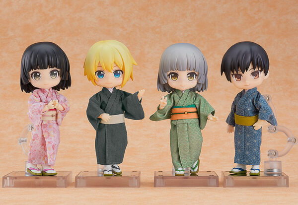 Descubre el apasionante mundo de Accesorios Outfit Set Kimono Boy Gray.