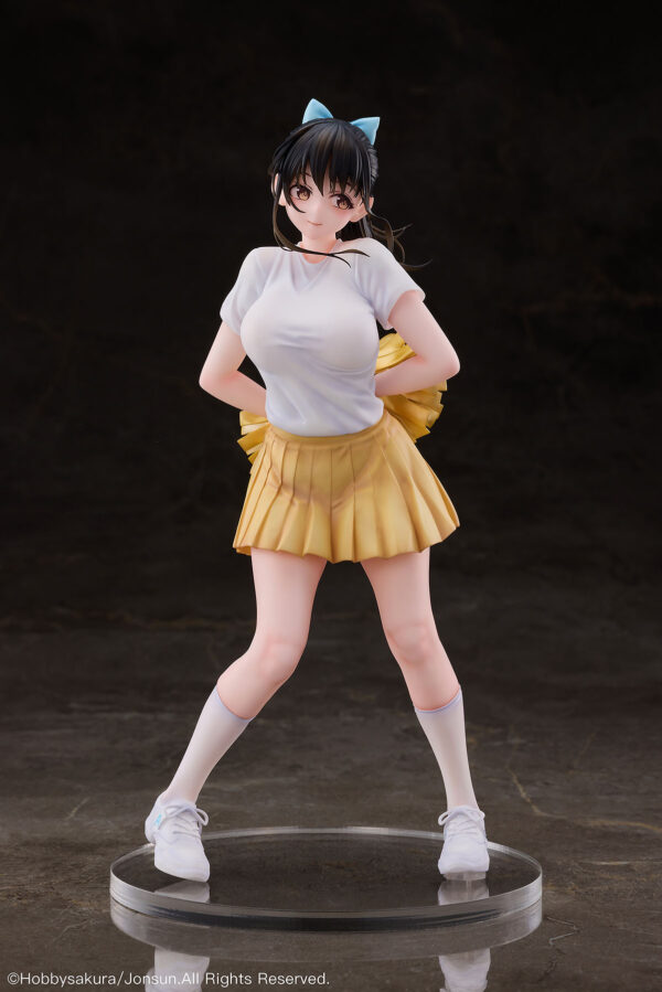 Descubre el apasionante mundo de Estatua Cheerleader Aya Illustration by Jonsun.