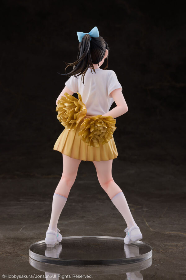 Descubre el apasionante mundo de Estatua Cheerleader Aya Illustration by Jonsun.