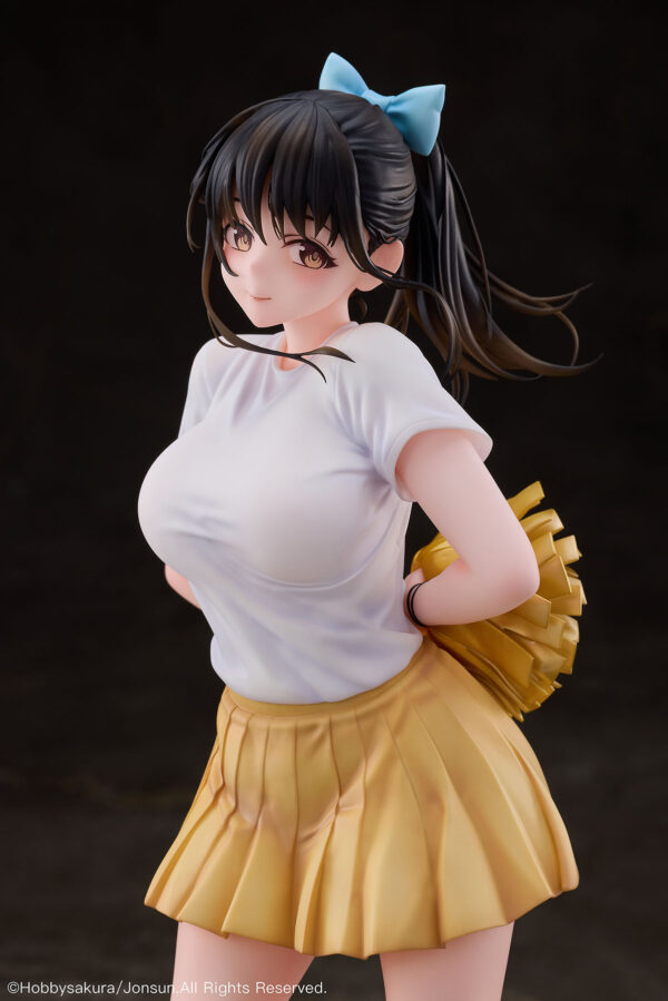 Descubre el apasionante mundo de Estatua Cheerleader Aya Illustration by Jonsun.