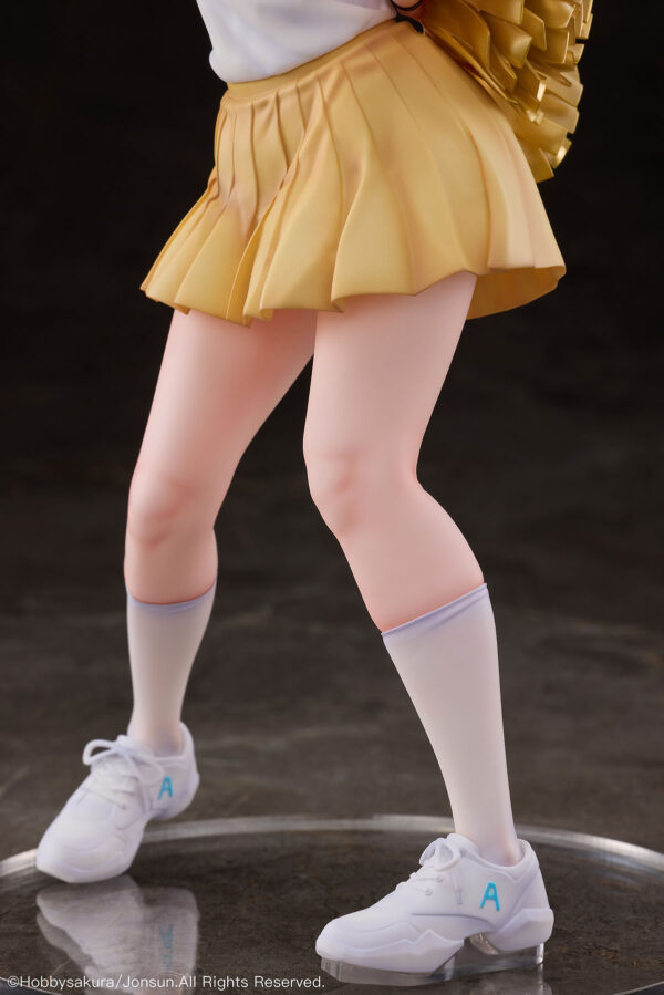Descubre el apasionante mundo de Estatua Cheerleader Aya Illustration by Jonsun.