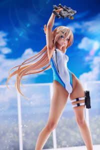 Descubre el apasionante mundo de Estatua Kouhai-chan Swim Club Blue Swimsuit.