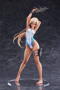 Descubre el apasionante mundo de Estatua Kouhai-chan Swim Club Blue Swimsuit.