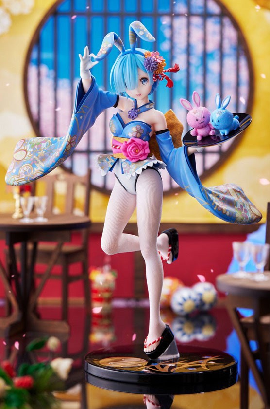 Descubre el apasionante mundo de Estatua Re Zero Rem Wa-Bunny 23 cm.