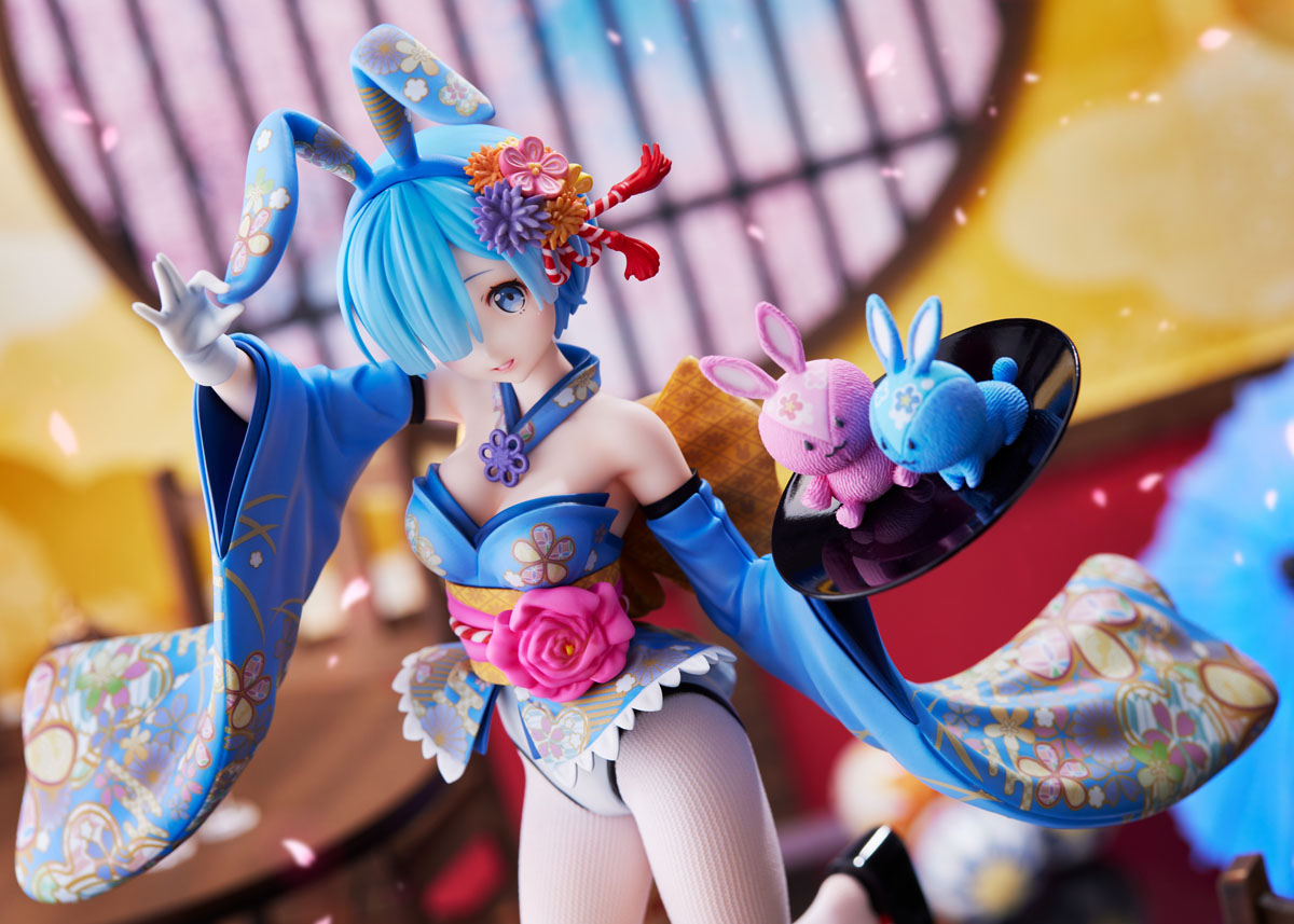 Descubre el apasionante mundo de Estatua Re Zero Rem Wa-Bunny 23 cm.