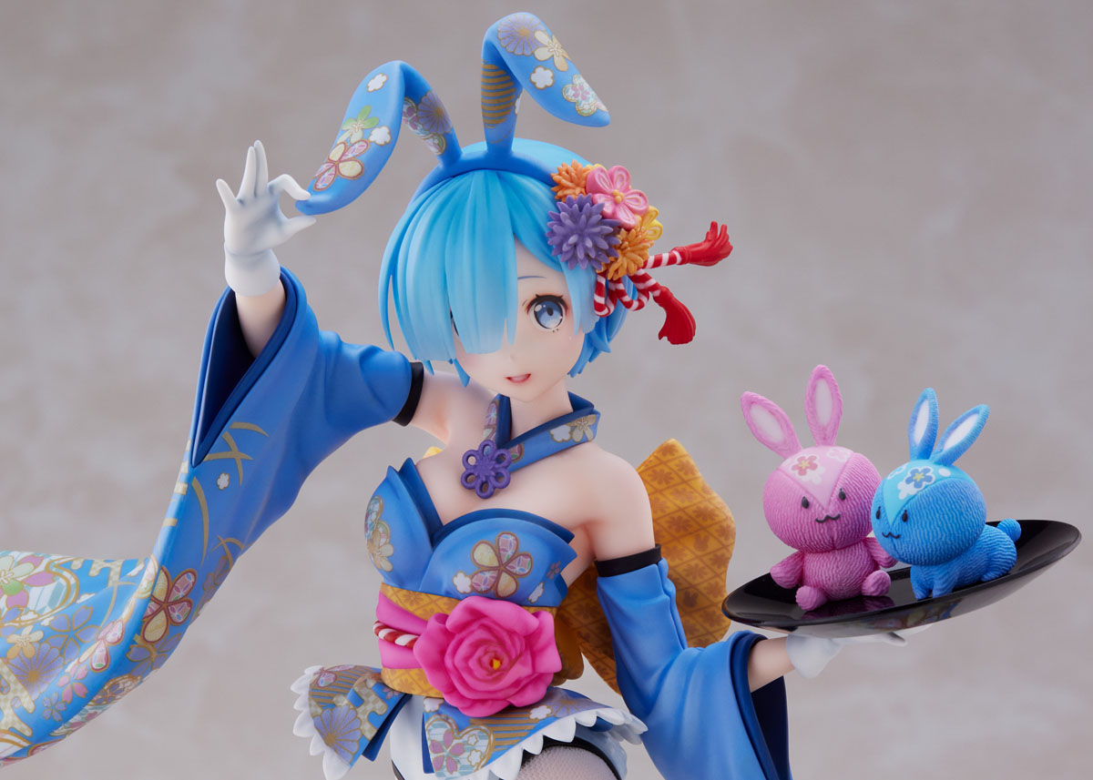 Descubre el apasionante mundo de Estatua Re Zero Rem Wa-Bunny 23 cm.