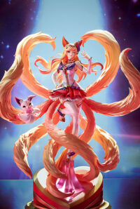 Descubre el apasionante mundo de Estatua Star Guardian Ahri 37 cm.