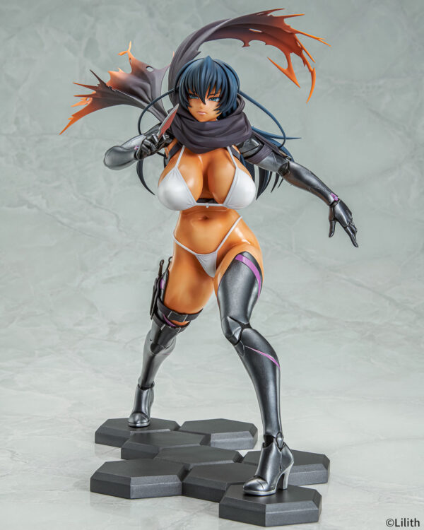 Descubre el apasionante mundo de Estatua Taimanin RPGX Clone Asagi Suntan.