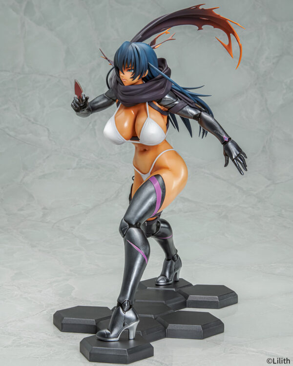 Descubre el apasionante mundo de Estatua Taimanin RPGX Clone Asagi Suntan.