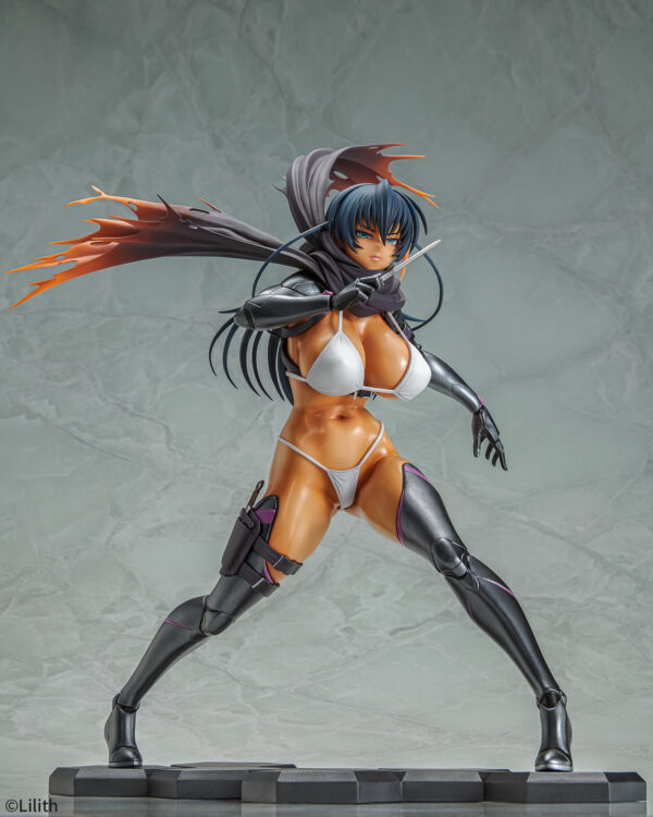 Descubre el apasionante mundo de Estatua Taimanin RPGX Clone Asagi Suntan.
