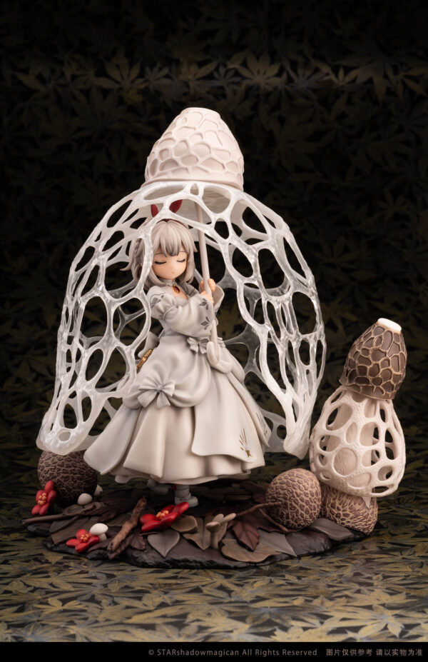 Descubre el apasionante mundo de Estatua The Mushroom Girls Dictyophora Indusiata.