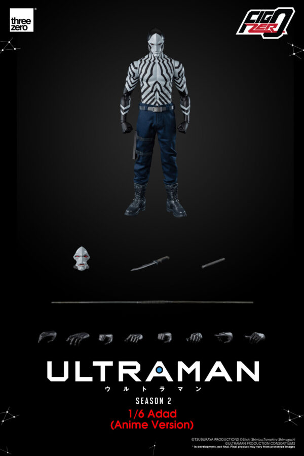 Descubre el apasionante mundo de Figura FigZero Ultraman Adad Anime Version.
