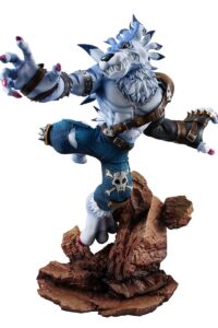 Descubre el apasionante mundo de Estatua Digimon GEM Were Garurumon.