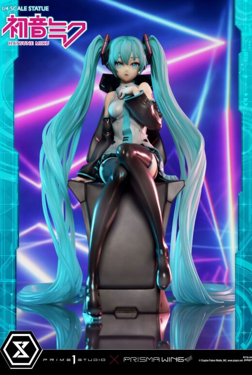 Descubre el apasionante mundo de Estatua Hatsune Miku Art by neco.