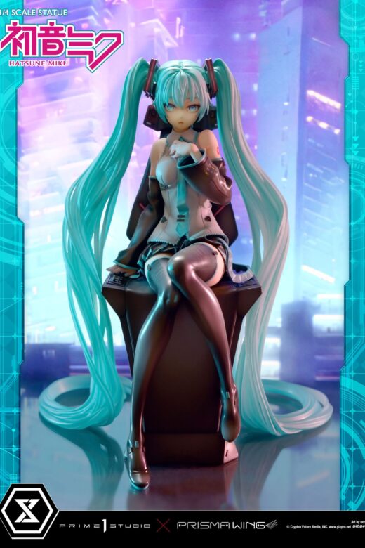Descubre el apasionante mundo de Estatua Hatsune Miku Art by neco.