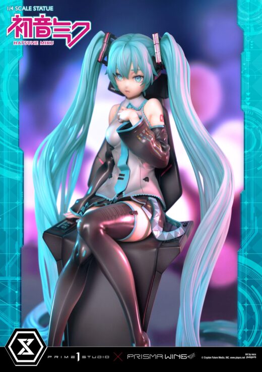 Descubre el apasionante mundo de Estatua Hatsune Miku Art by neco.