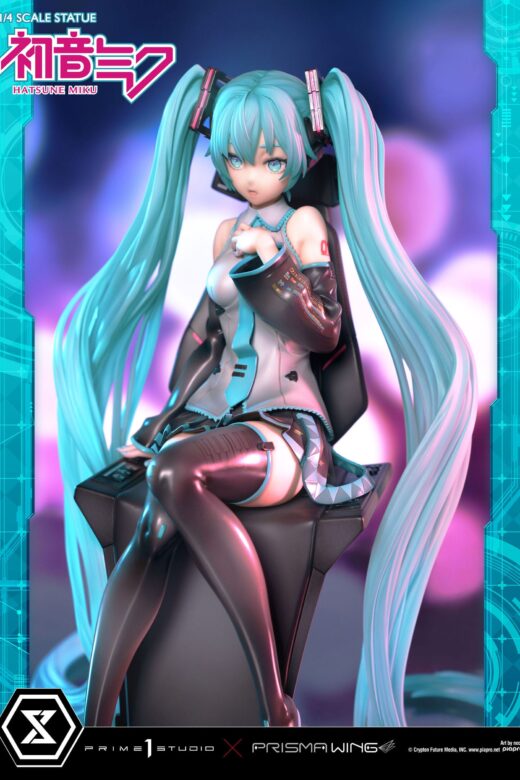 Descubre el apasionante mundo de Estatua Hatsune Miku Art by neco.